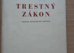 Trestný zákon, tretie rozšírené vydanie
