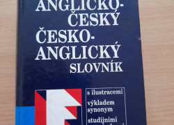 Anglicko-český, česko-anglický slovník.