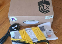 Goldshell KD Box Pro 2.6TH KDA Kadena ASIC Crypto Miner WiFi & PSU - New.,