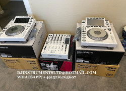 Pioneer CDJ-3000-w (2) and DJM-900NXS2-W limited White Edi