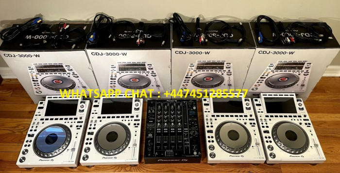 Pioneer CDJ-3000, Pioneer CDJ 2000NXS2, Pioneer DJM 900NXS2 , Pioneer DJ DJM-V10 DJ Mixer ,  Pioneer DJ DJM-S11, Pioneer CDJ-TOUR1 , Pioneer DJM-TOUR1