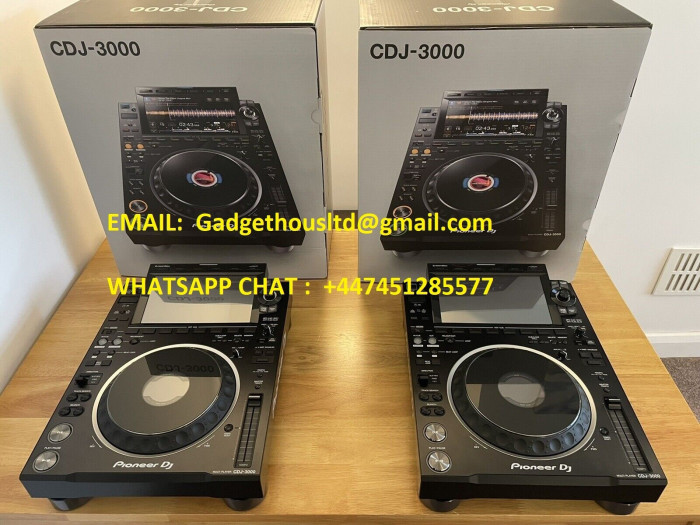 Pioneer CDJ-3000, Pioneer CDJ 2000NXS2, Pioneer DJM 900NXS2 , Pioneer DJM-V10 DJ Mixer , Pioneer DJM-S11, Pioneer XDJ XZ, Pioneer XDJ RX3, DDJ 1000SRT