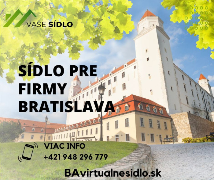 Virtualne sidlo Bratislava