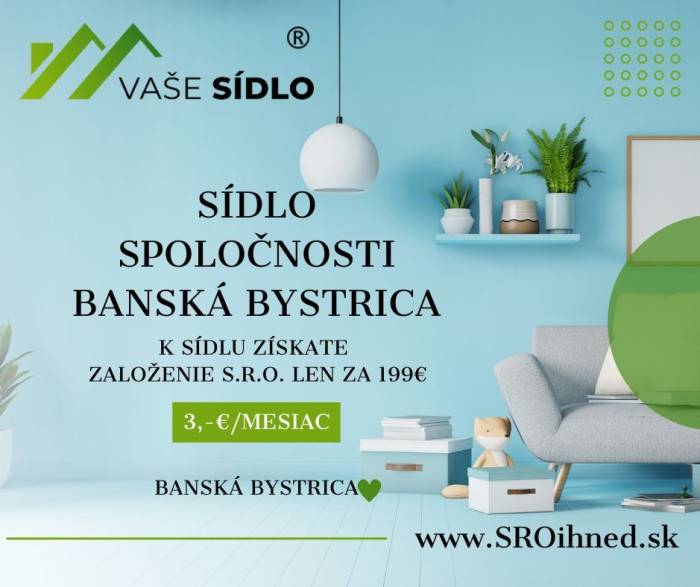 Sidlo spolocnosti Banska Bystrica