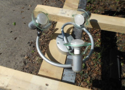lampa na fotke aj s 3 žiarovkami