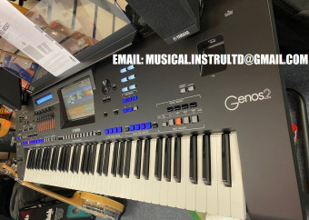 Yamaha Genos 2 76 keys keyboard testin side mug