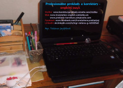 Preklady a korektúry - angličtina