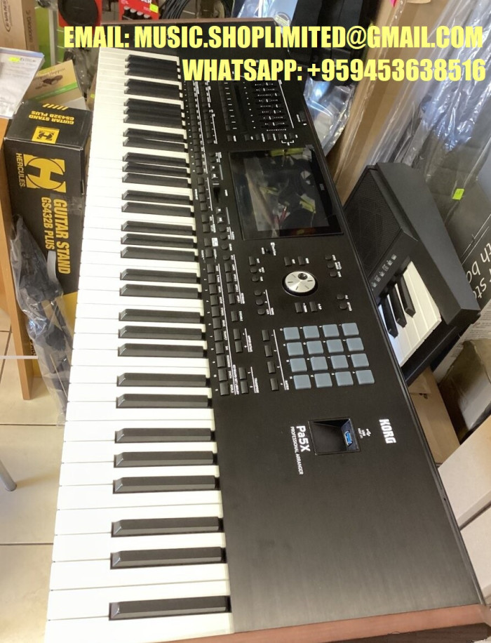 Nová Korg Pa5X76, Korg Pa4X76/Korg Pa4X Oriental/ MG2 Edition, Korg NAUTILUS 61-key, Korg Pa1000 MG Edition, Korg PA-1000, Korg KRONOS2, Korg Oasys88