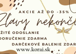Veľké zľavy na šperky zo 14k zlata Korai