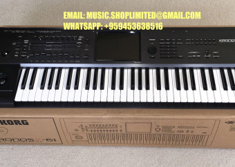 Korg Kronos X 61 Keyboard Synthesizer Workstation packin musltd9